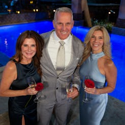 Cindy, Mel, and Peg on The Golden Bachelor. Photo via ABC