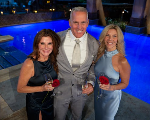 Cindy, Mel, and Peg on The Golden Bachelor. Photo via ABC