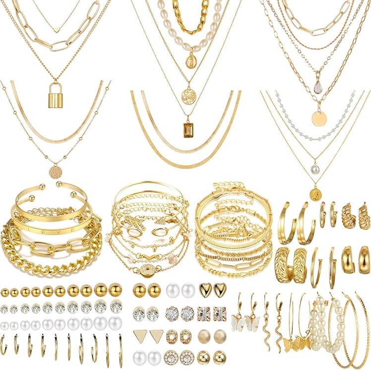 NEWITIN Jewelry Set (69-Pieces)