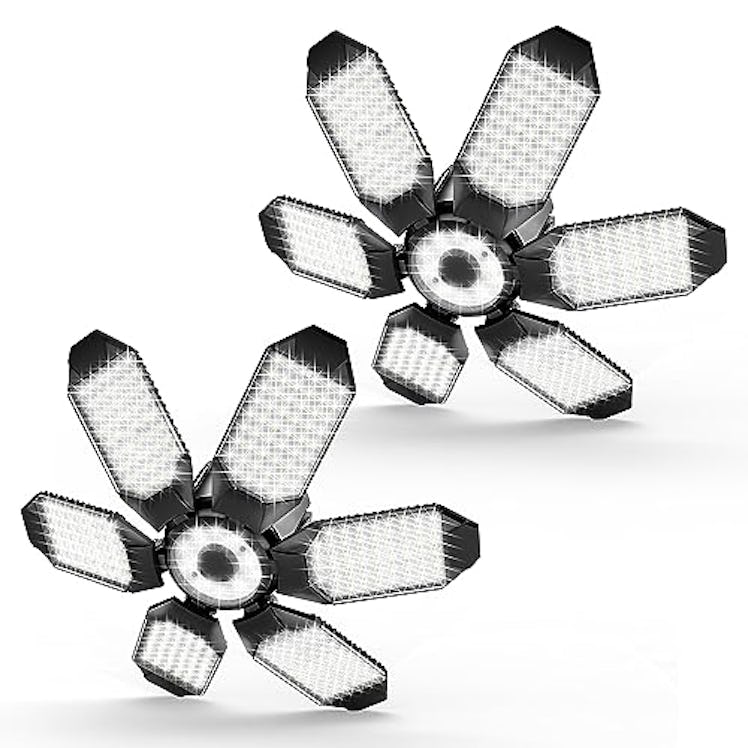 POLARPRA Garage Lights (2-Pack)