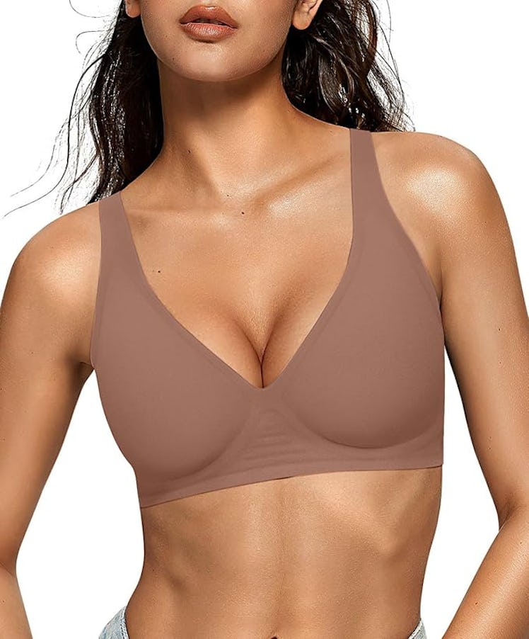 OEAK Deep V Wireless Bra