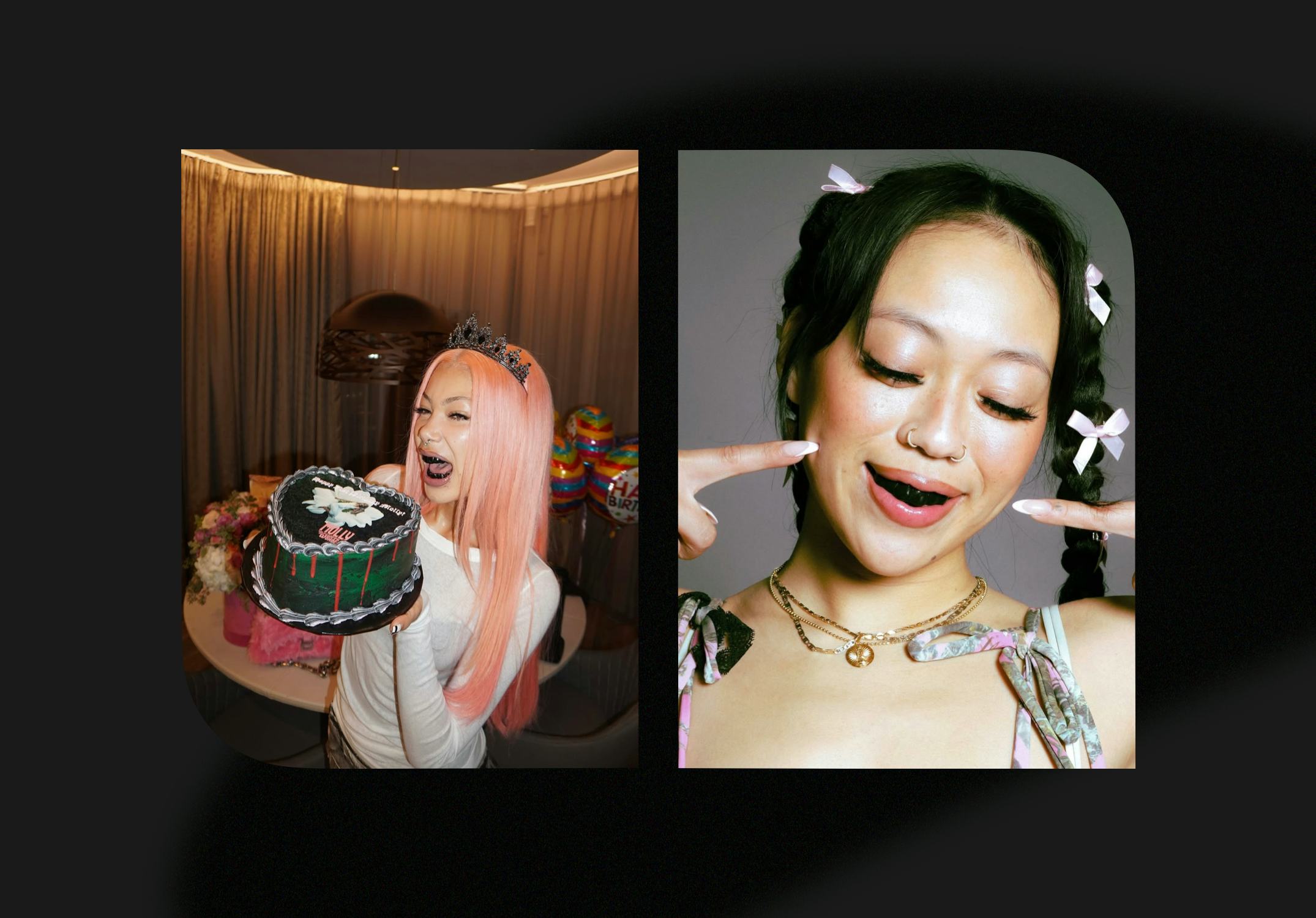 Teeth blackening is trending. Here's where it comes from.