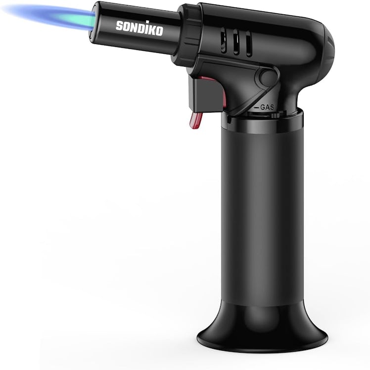 Sondiko Butane Torch Lighter with Fuel Gauge