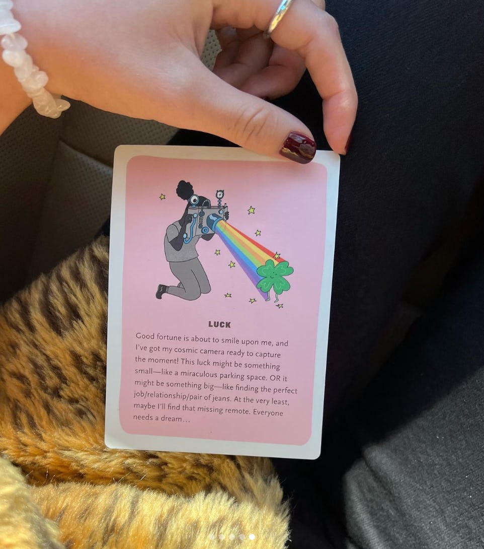 Fans think Olivia Rodrigo's third album is titled 'Luck.'