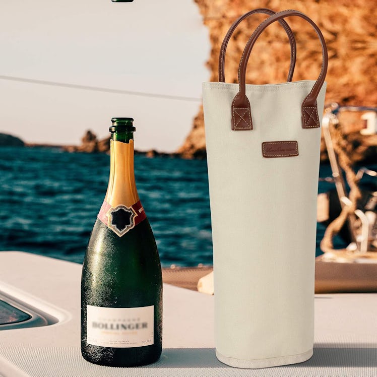 ZORMY Single Bottle Insulated Wine Tote