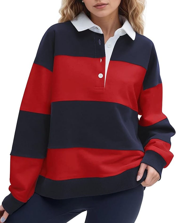 SHBECYDE Oversized Rugby Shirt