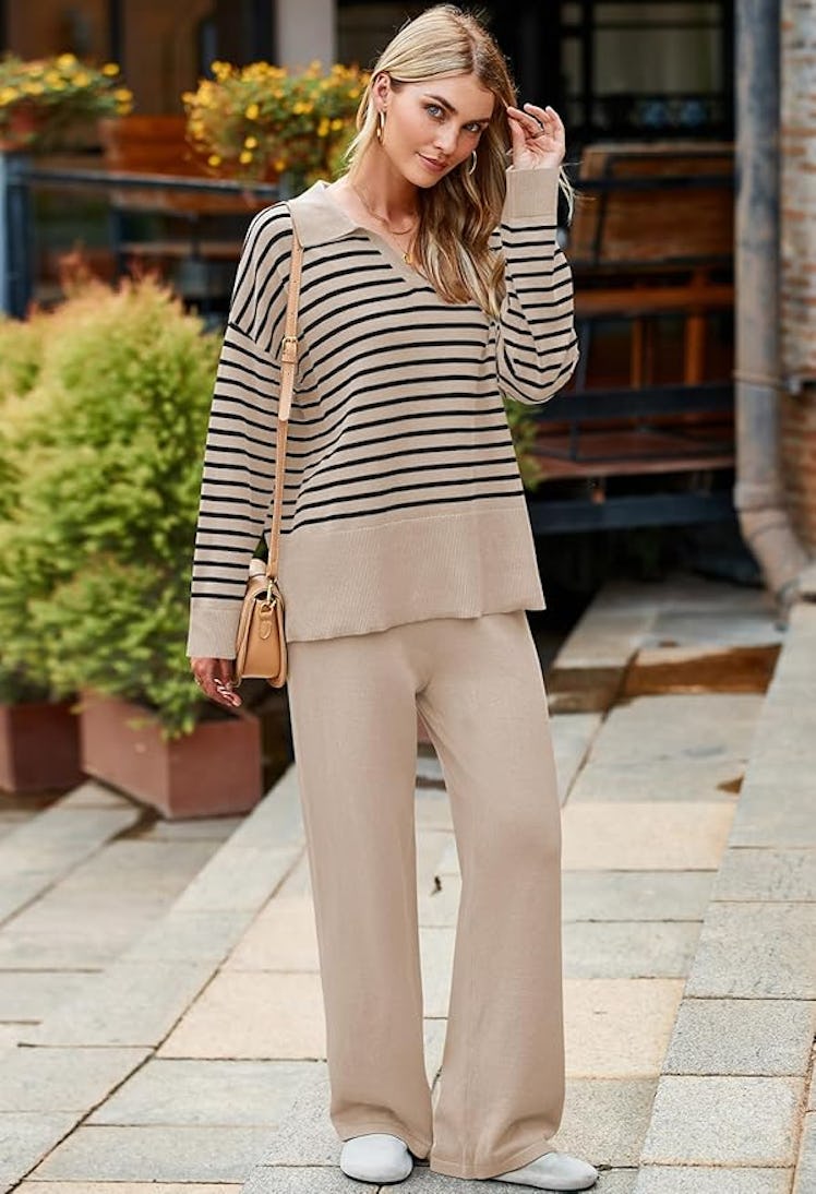 Pink Queen Sweater Set