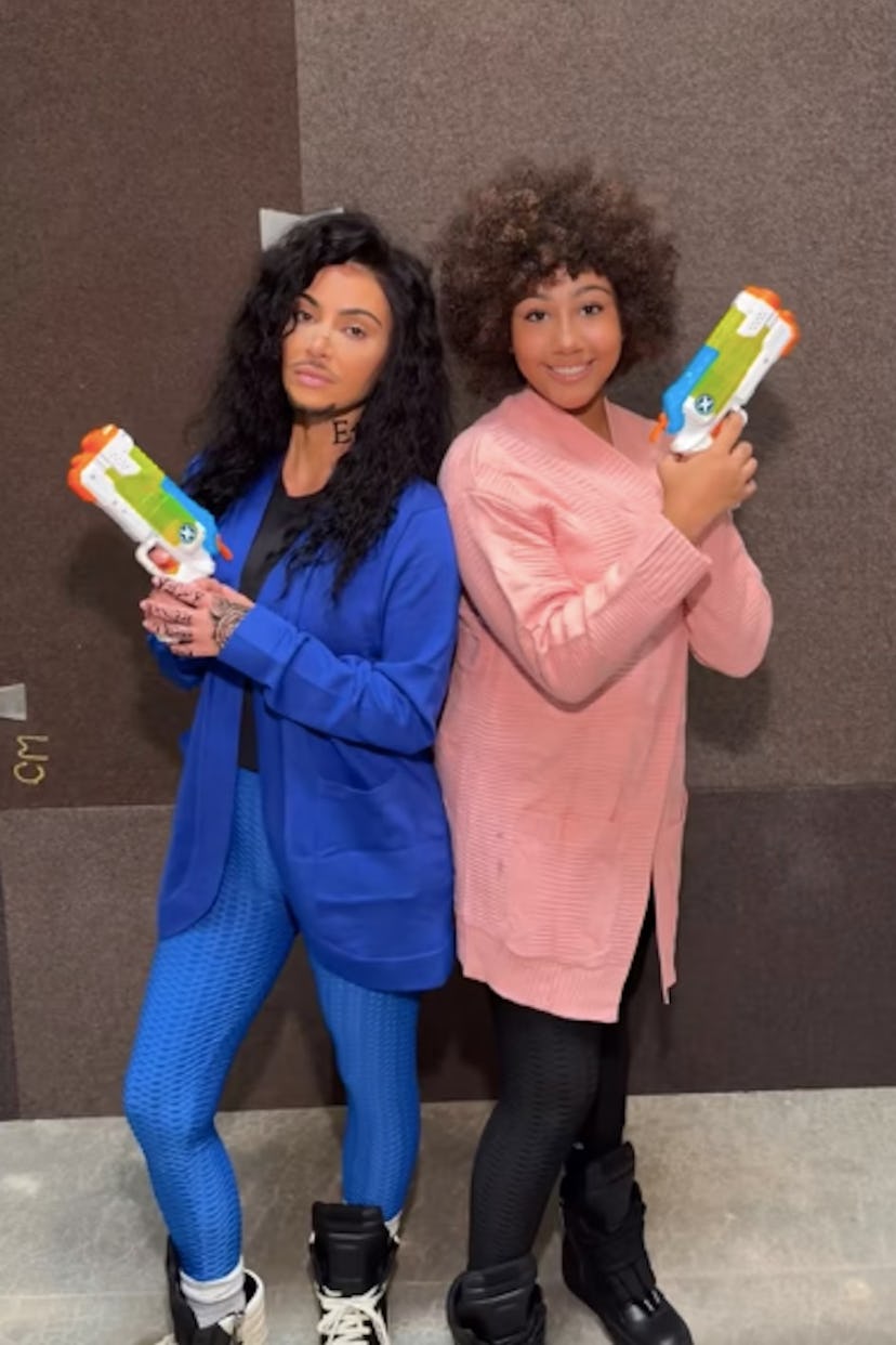 Kim Kardashian, North West, Halloween 2025.