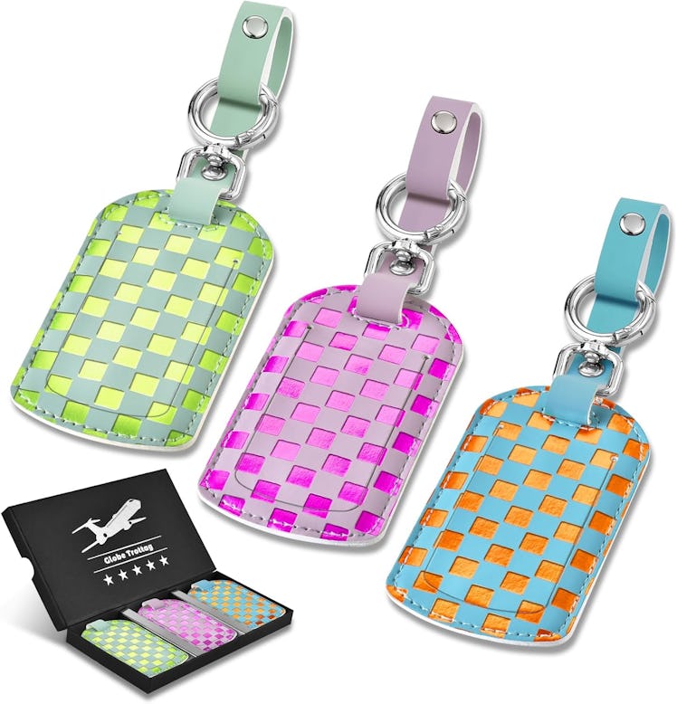 FELLOWEAN Luggage Tags (3-Pack)