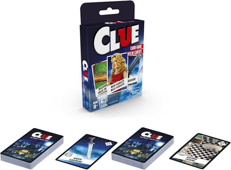 Hasbro Gaming Clue Card Game