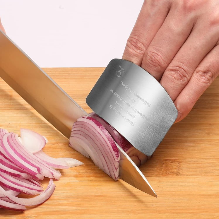 LuluCircle Stainless Steel Finger Guards (2-Pack)