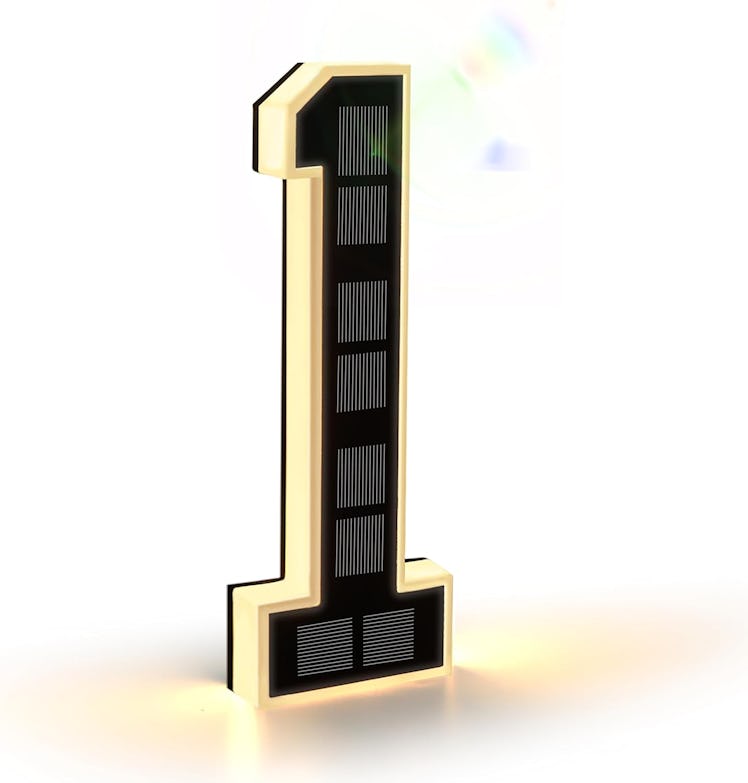  ISUNMEA Solar Lighted House Number