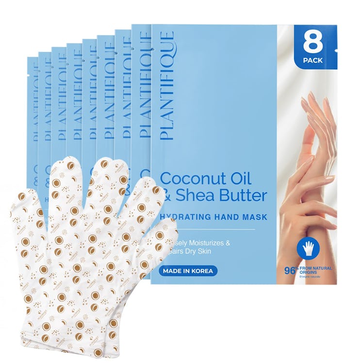 PLANTIFIQUE Hand Masks (8 Pairs)