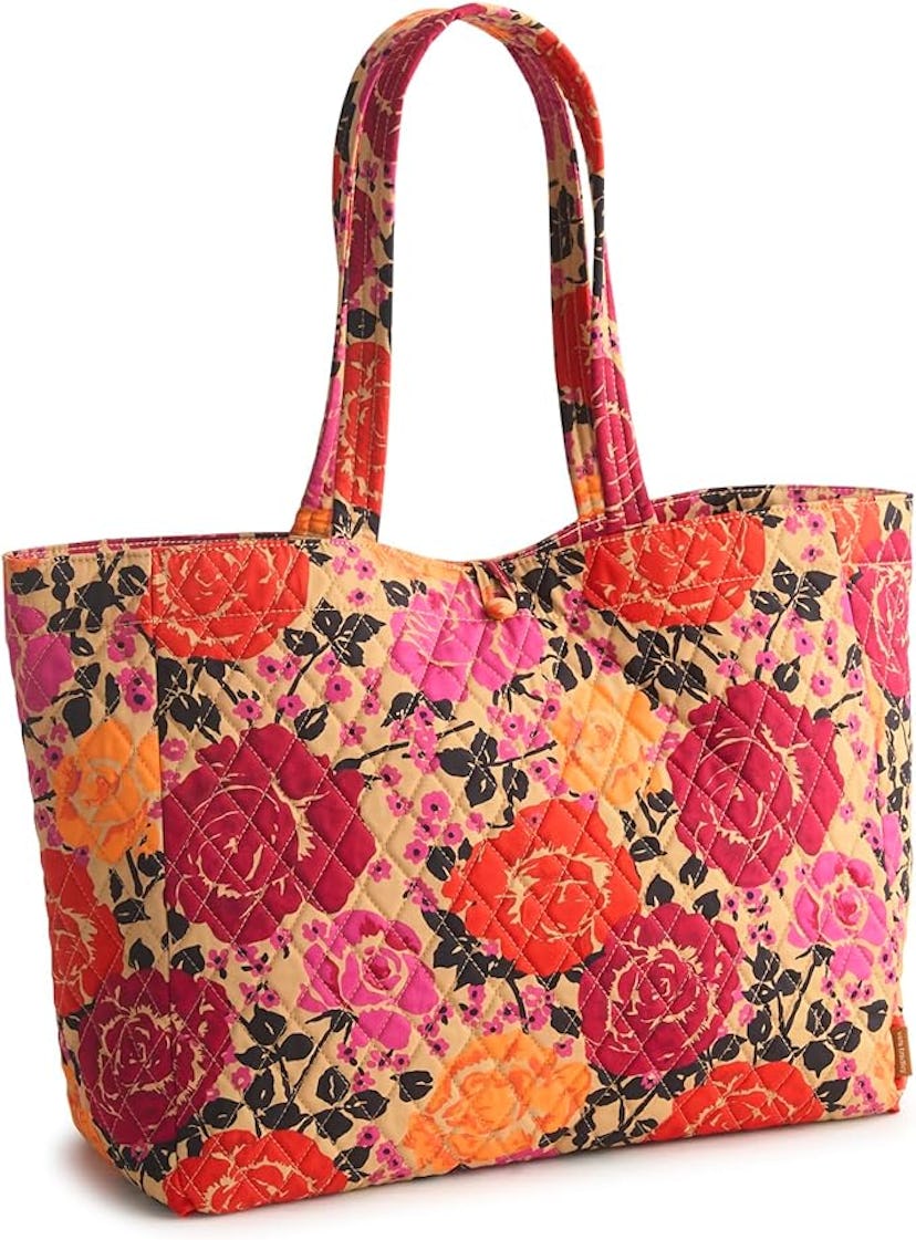 Vera Bradley Premium Cotton Hathaway Tote Bag