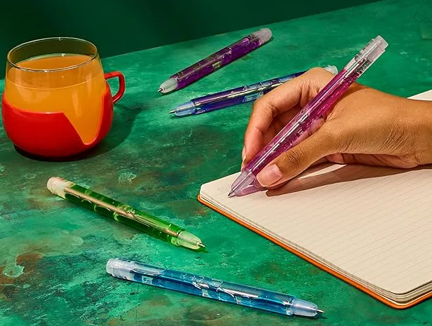 Lifelines Scented Lava Gel Pen Set (5-Pack)