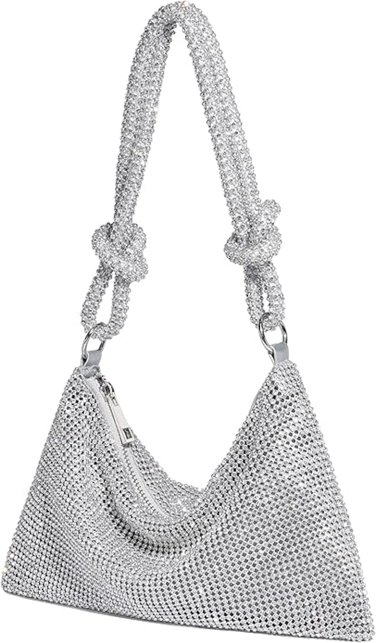 YUWITA Rhinestone Mini Handbag