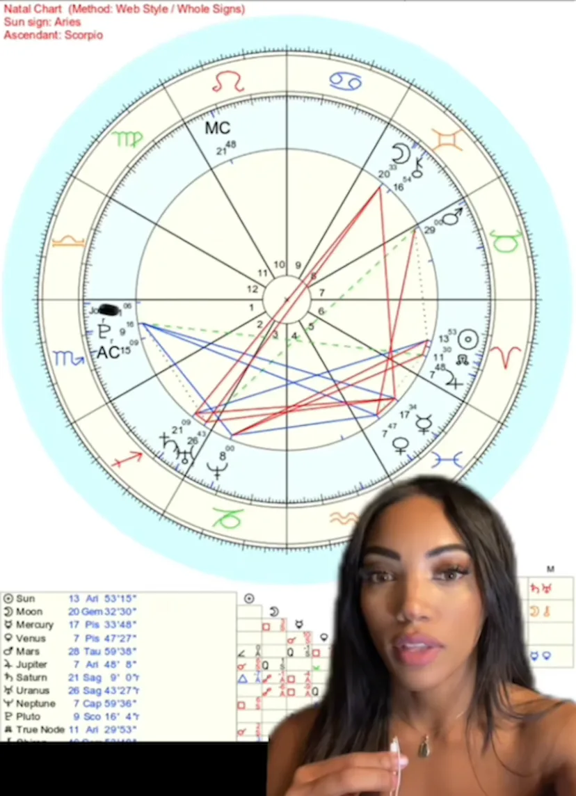 Birth chart.