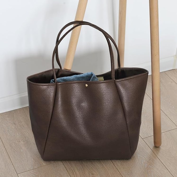 HOXIS Oversize Leather Tote