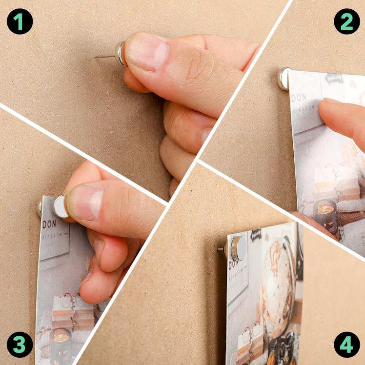 E BAVITE Magnetic Push Pins