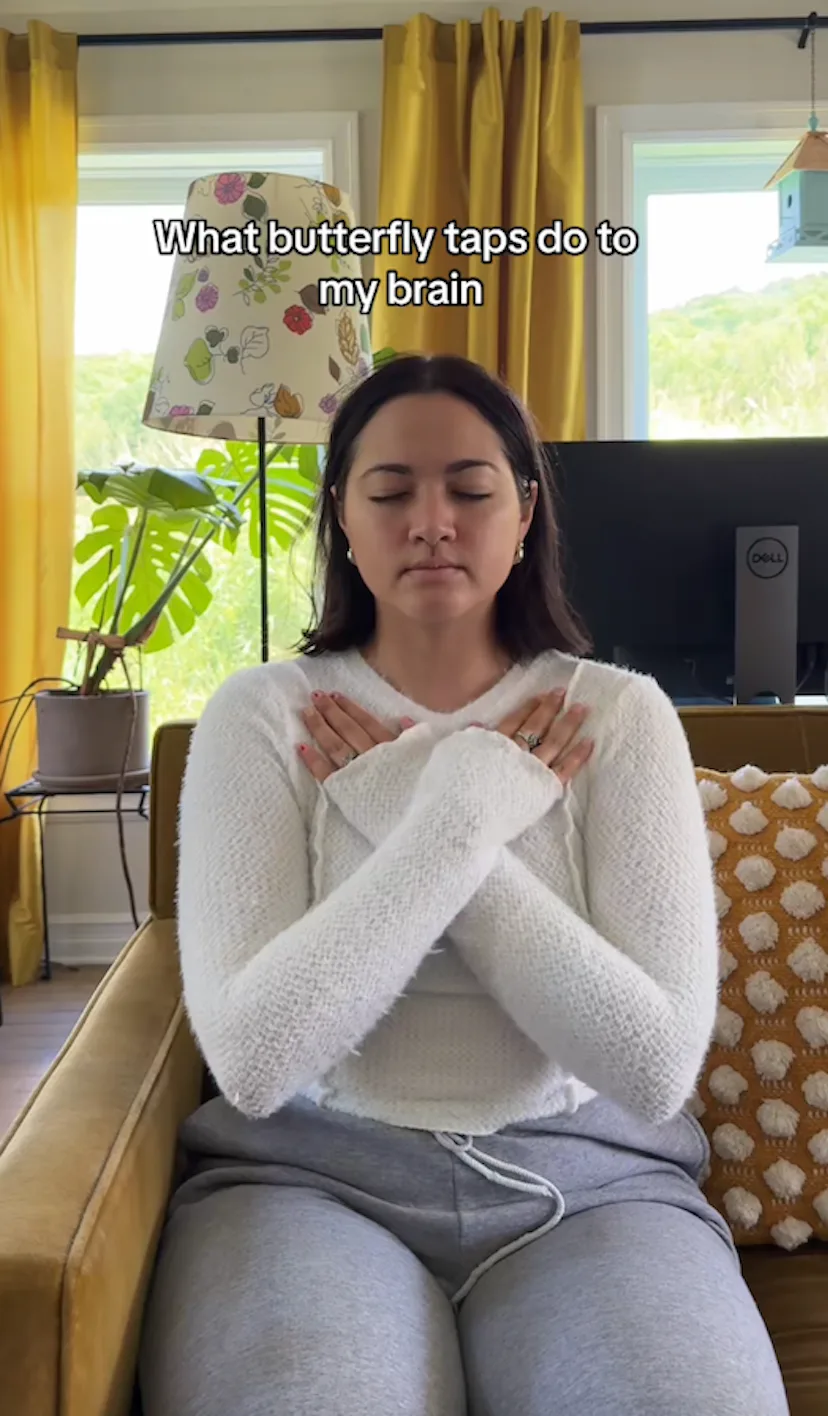 The benefits of butterfly tapping.