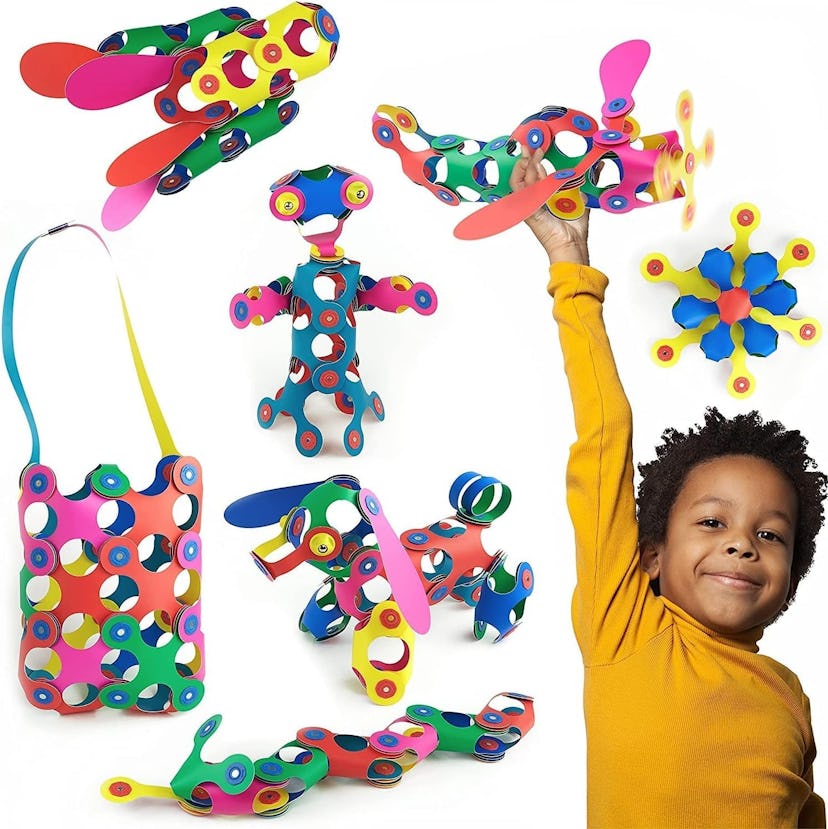 Clixo Magnetic Building Toy — 42-Piece Pack