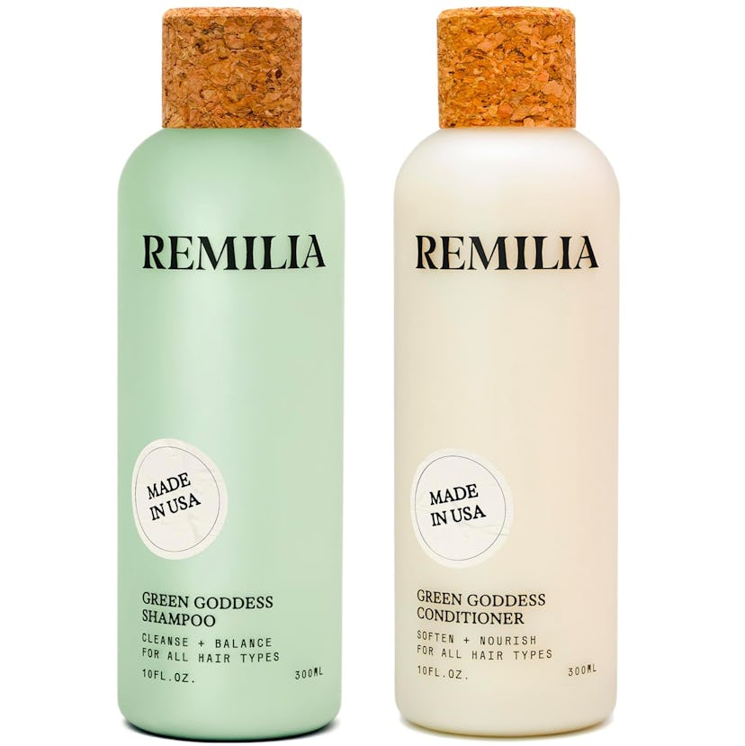 Remilia Green Goddess Shampoo and Conditioner Set