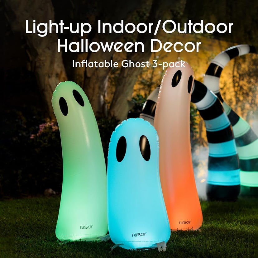Funboy Standing Ghost Halloween Décor — 3 Pack
