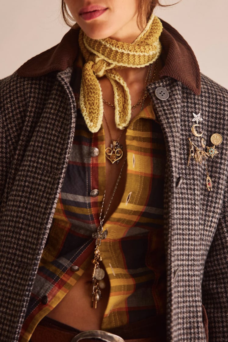 Free People Edith Hand-Crocheted Bandana