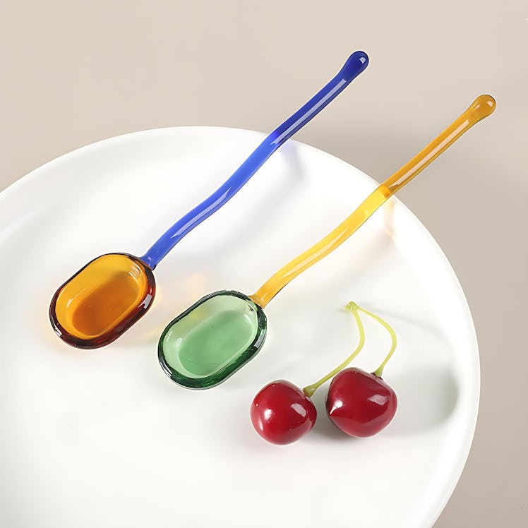 Turbokey Glass Coffee Spoons (5 Pieces)