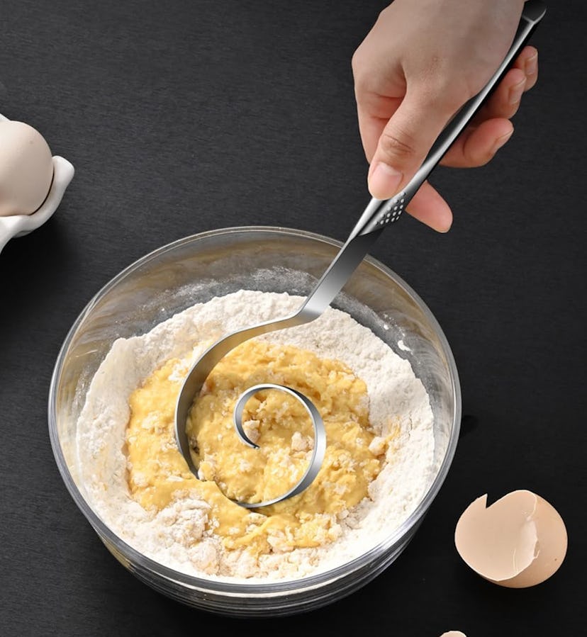 Hevengao Seamless Danish Dough Whisk
