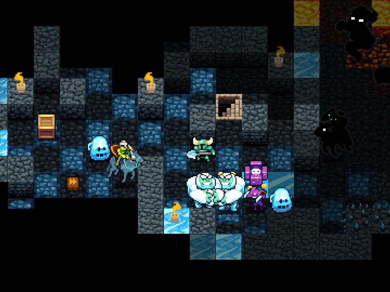 screenshot from Crypt of the NecroDancer