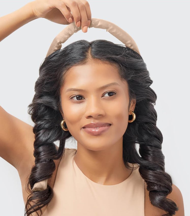 Kitsch Satin Heatless Hair Curler Styling Gift Set (5 Pieces) 