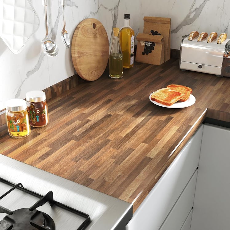 FunStick Thick Butcher Block Contact Paper