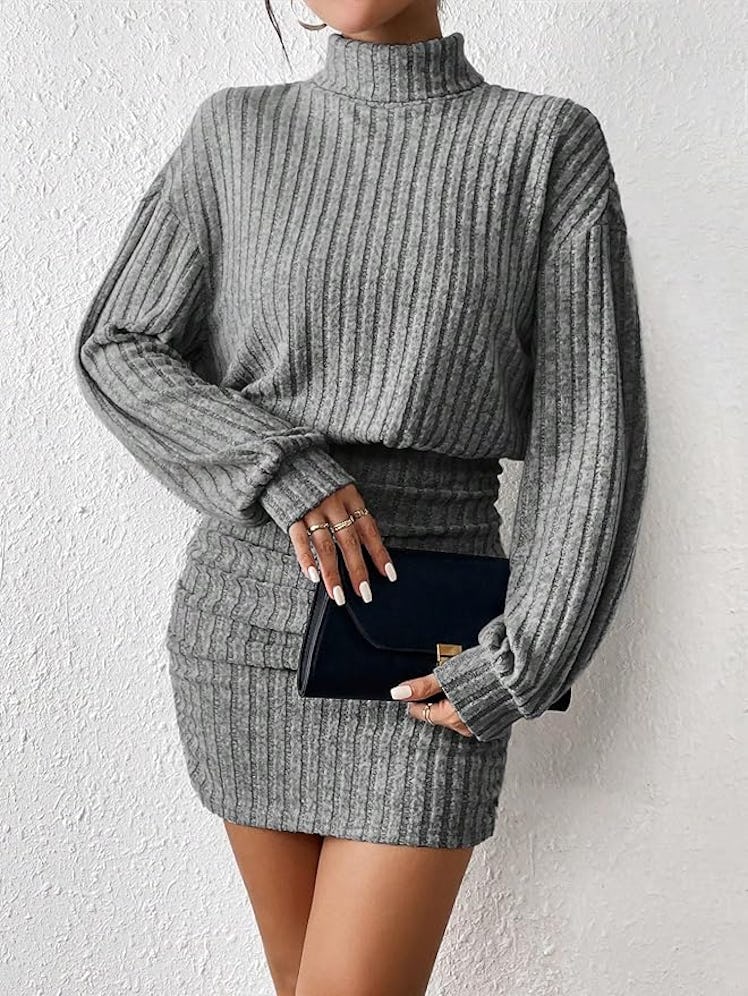 HBQ Mini Sweater Dress