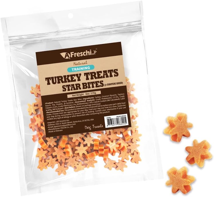 AFreschi Natural Turkey Treats Star Bites