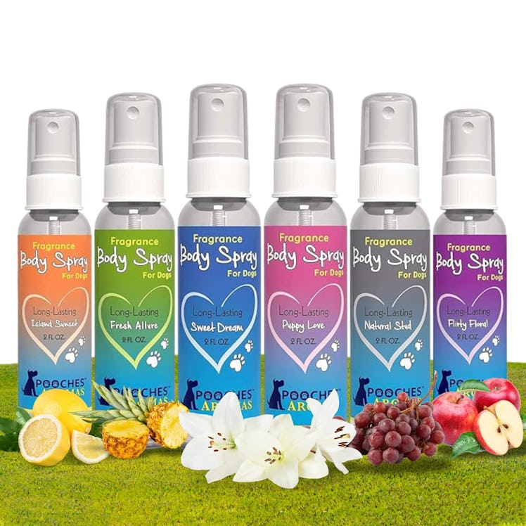 Pooches Aromas Natural Dog Cologne (Pack of 6)