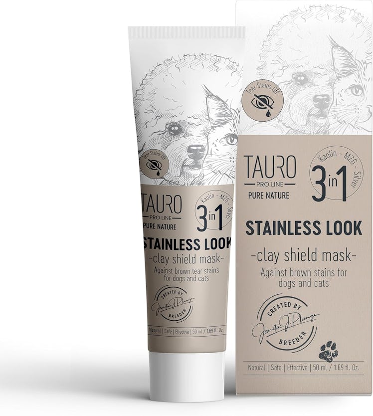 Tauro Pro Line Clay Tear Stain Remover Mask