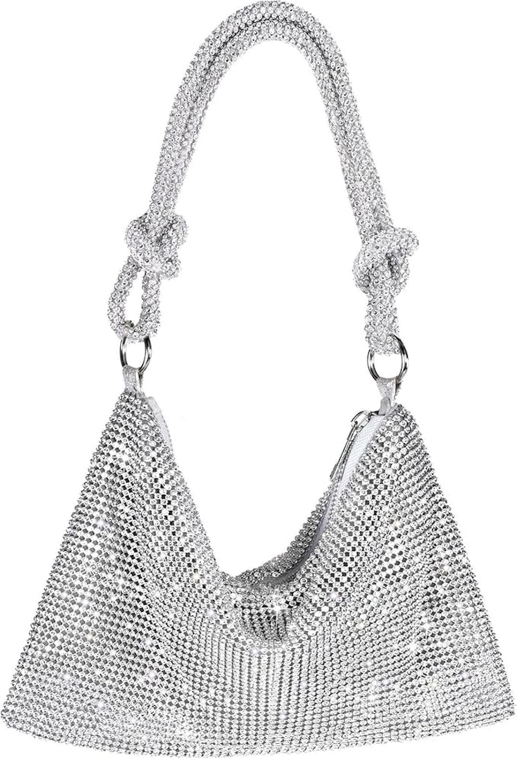 NEWROGENG Rhinestone Purse 