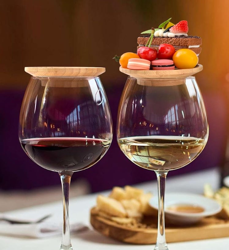  FZMEHL Wine Glass Charcuterie Toppers (10-Pack)