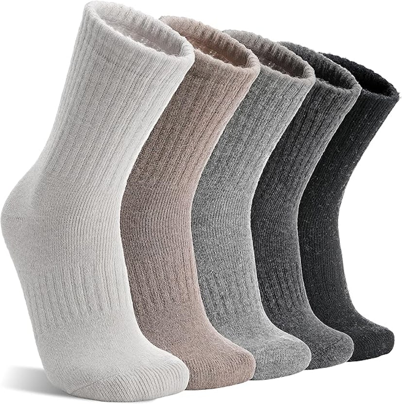 Moggei Women's Merino Wool Socks — 5 Pack
