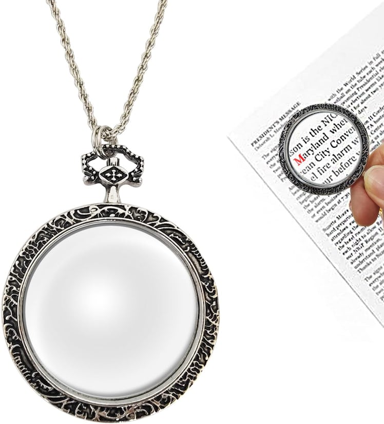 YYHSND Magnifying Glass Necklace