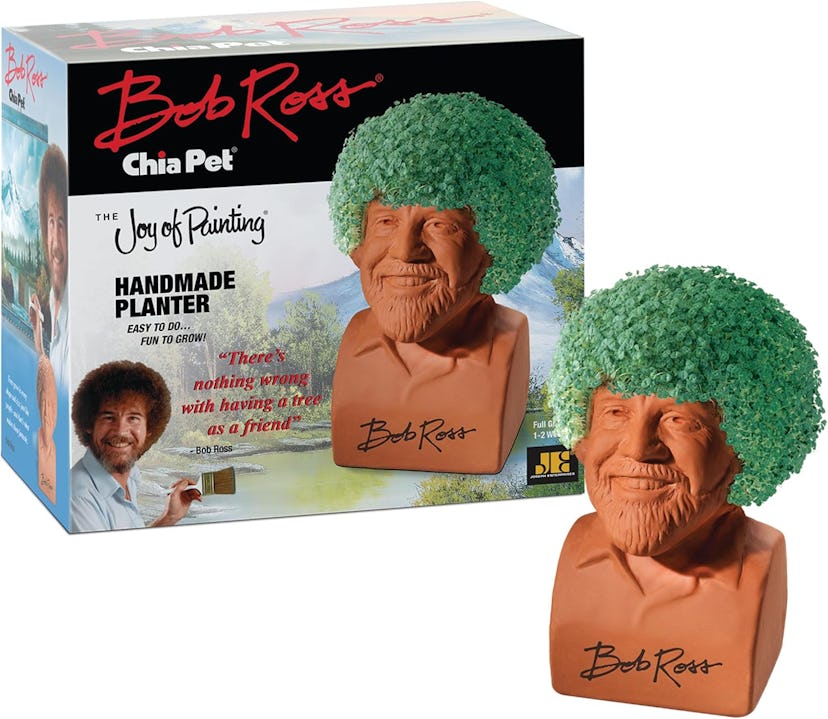 Chia Pet Bob Ross