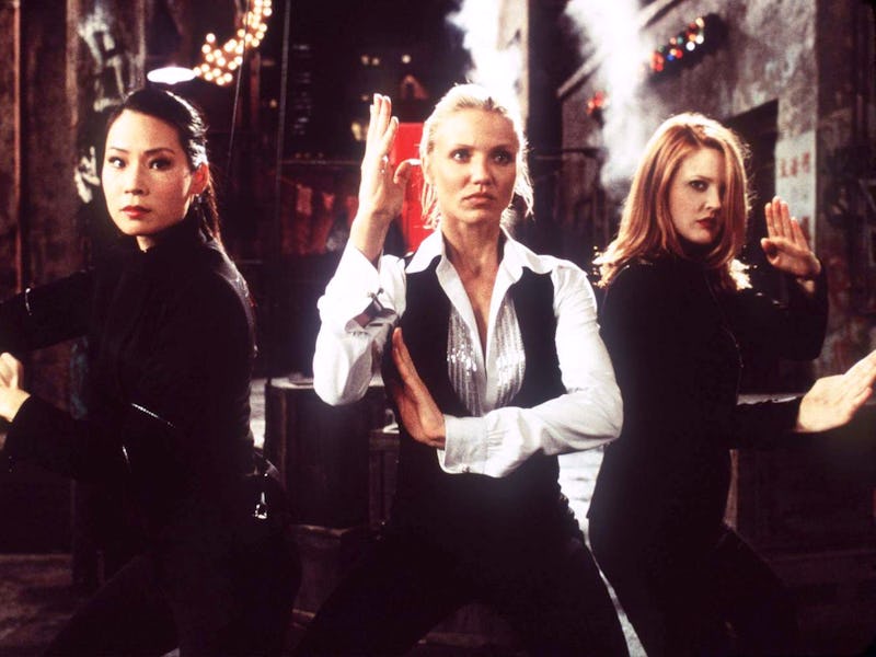 Lucy Liu, Cameron Diaz, and Drew Barrymore in Charlie's Angels