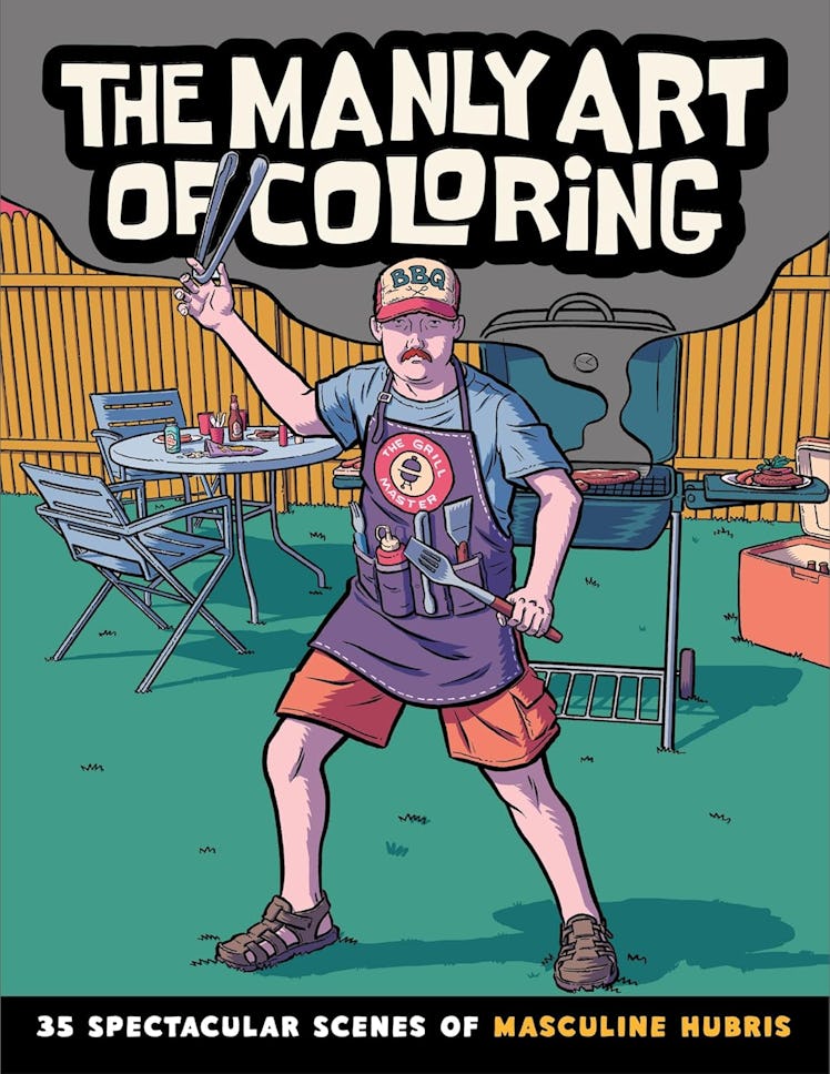 The Manly Art of Coloring by Fábio Lyra 