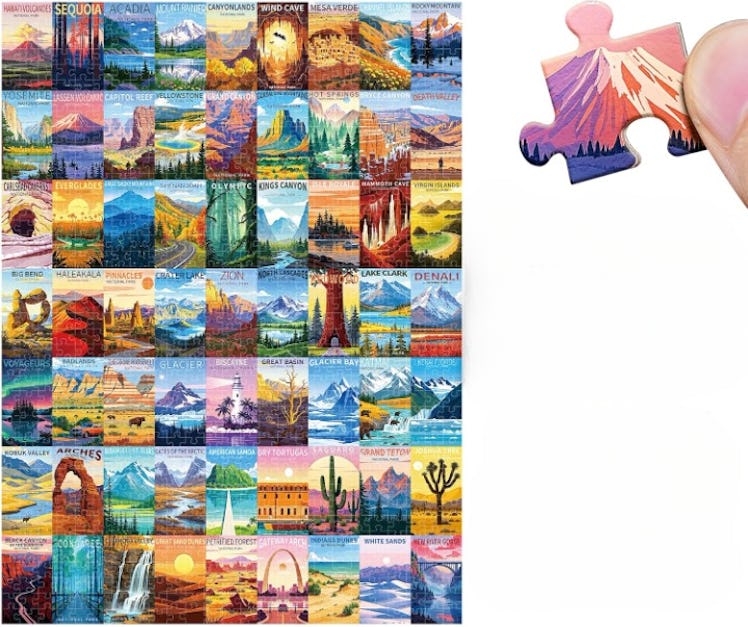 ALL4JIG 1,000-Piece National Park Jigsaw Puzzle