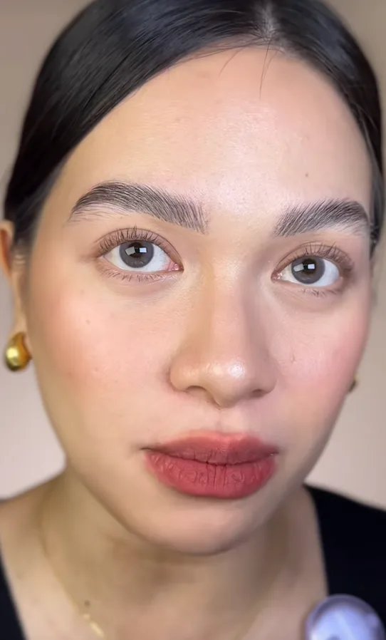 Dry lips are in.