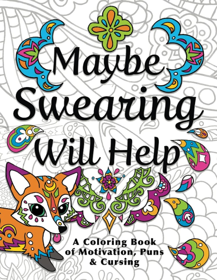 Nyx Spectrum Maybe Swearing Will Help: Adult Coloring Book