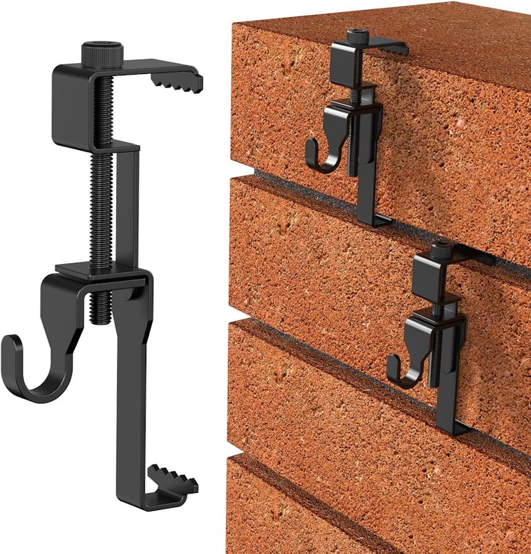 Lewufe Steel Brick Wall Clips (6-Pack)