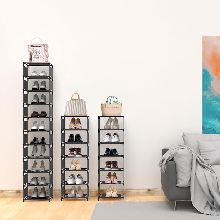 isightguard Vertical Narrow Shoe Rack