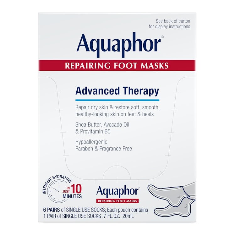 Aquaphor Repairing Foot Masks (6 Pairs)